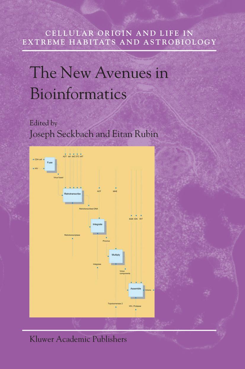 The New Avenues in Bioinformatics - Seckbach, Joseph|Rubin, Eitan