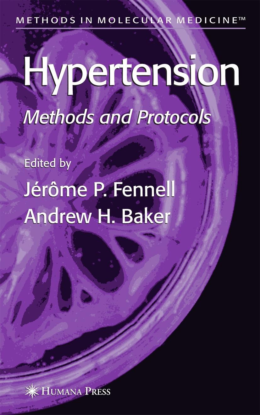 Hypertension: Methods and Protocols - Fennell, Jérôme P.|Baker, Andrew H.