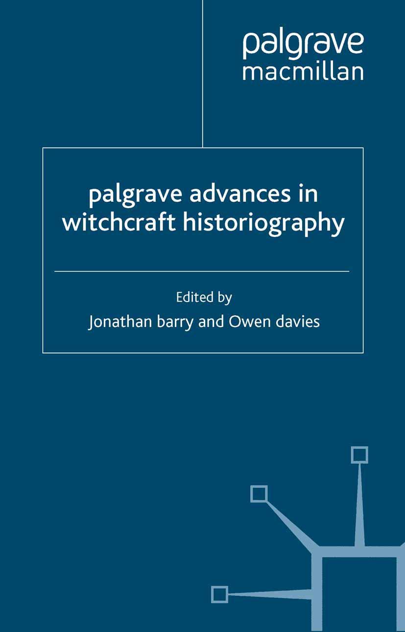 Palgrave Advances in Witchcraft Historiography - Barry, J.|Davies, O.