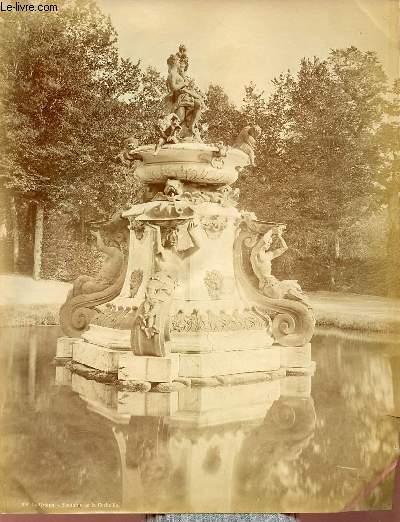 Livre de photographies argentiques de meubles, de chateaux, d'églises, fontaines - La Granja Fontaine de la Corbeille - Pompei Fontana in mosaico nel