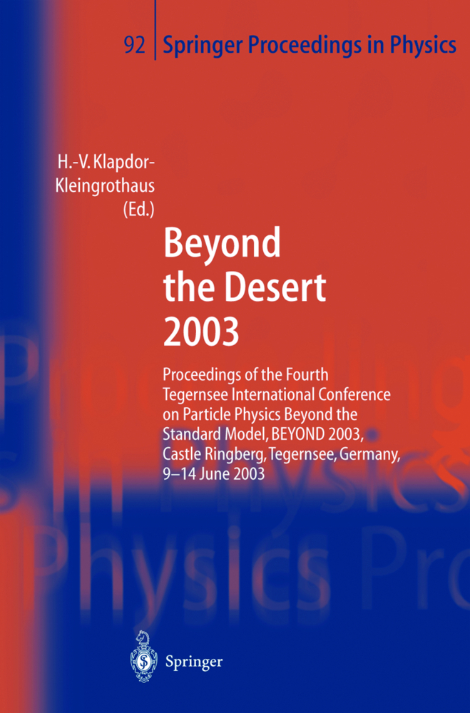 Beyond the Desert 2003 - Klapdor-Kleingrothaus, Hans-Volker