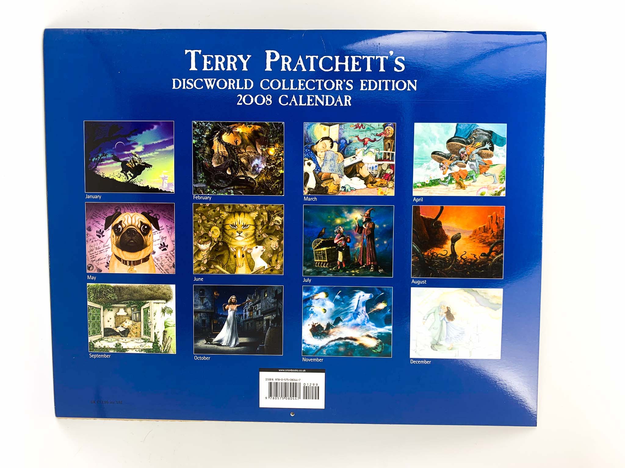 Terry Pratchett Calendar 2024 Bryn Margot