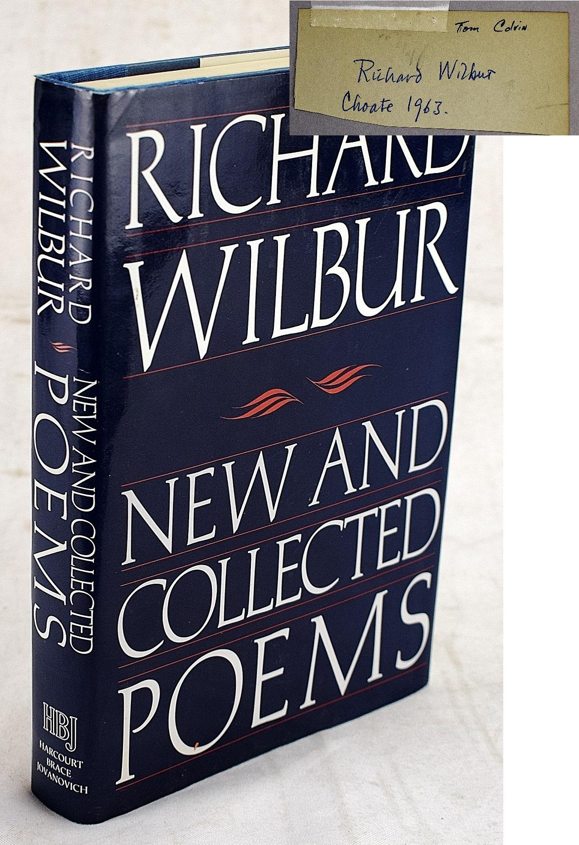 New and Collected Poems (Signed) - Wilbur, Richard