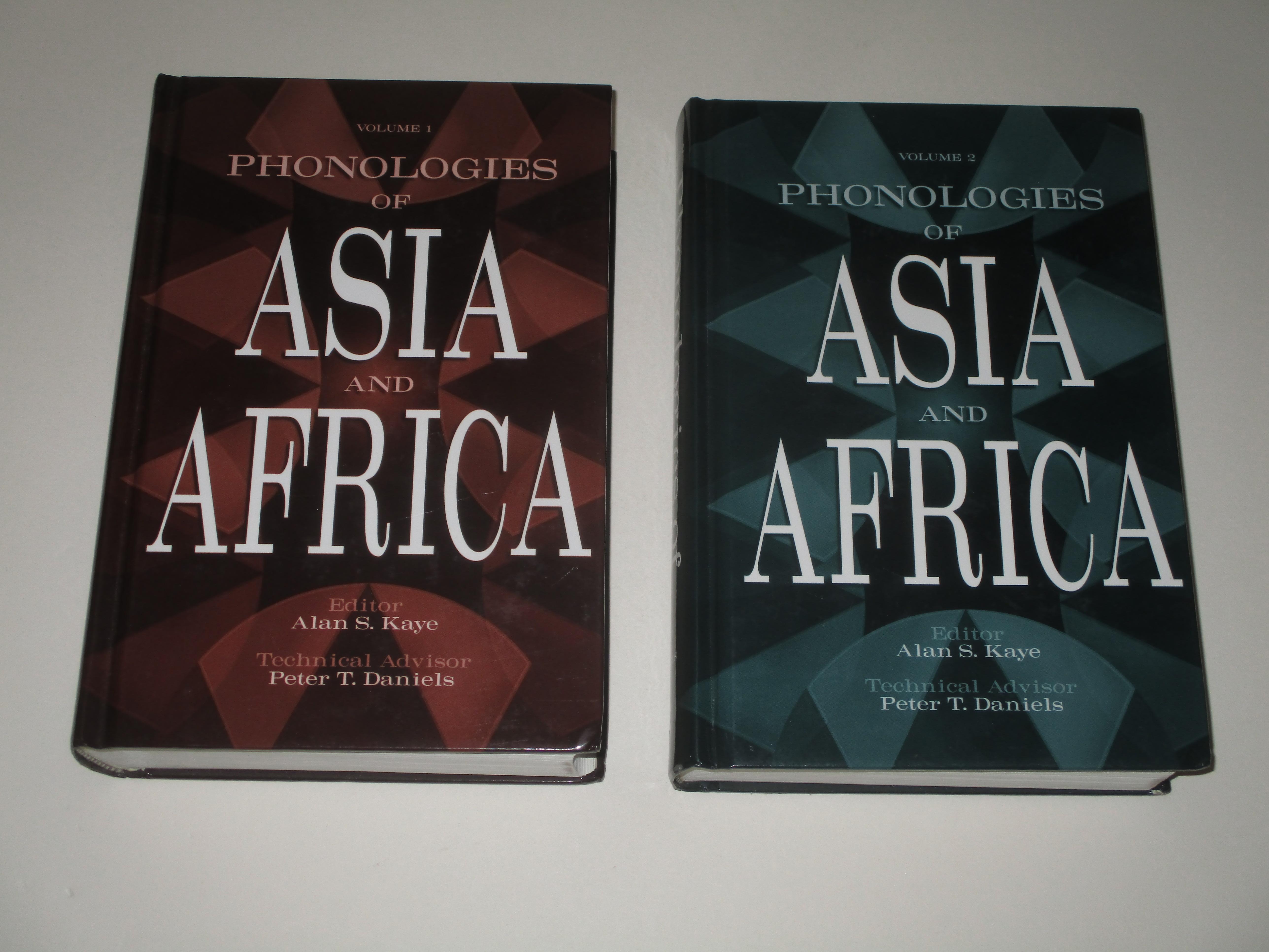 Phonologies of Asia and Africa: (2 Vols) Including the Caucasus - Alan S. Kaye, editor