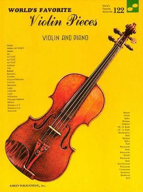 Violin Pieces: World's Favorite Series #122 (Paperback) - Various