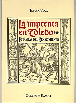 La imprenta en Toledo. Estampas del Renacimiento (1500 - 1550). Edición de Pilar Egoscozábal. La importancia de La imprenta en Toledo no reside solamente en su contribución al estudio de la técnica impresora en esta ciudad durante el periodo comprendido entre 1500 y 1550, sino en la importante aportación al estudio del grabado en esta época y, por extensión, a la historia del grabado en España.Al repertorio de obras impresas en los distintos talleres toledanos antecede una introducción en la que se hace un recorrido por los principales centros impresores y en la que se exponen las características de la técnica del grabado y de los distintos tipos de estampas. La información que la autora aporta sobre cada uno de los impresores de este periodo, la evolución de la técnica impresora e incluso la figura del entallador desde un punto de vista social, hace de esta obra una valiosa herramienta de acercamiento al estudio de los libros con estampas. El repertorio bibliográfico propiamente dicho - VEGA, Jesusa.-