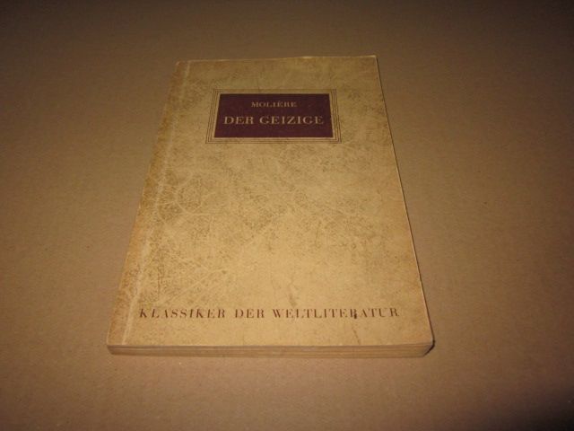 Der Geizige - Moliere