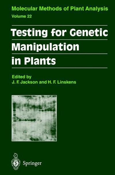 Testing for Genetic Manipulation in Plants - Hans F. Linskens