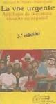 La voz urgente. Antología de literatura chicana en español - Manuel M. Martín Rodríguez