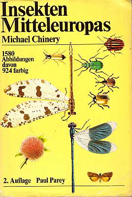 Insekten Mitteleuropas. Ein Taschenbuch für Zoologen und Naturfreunde [2. Aufl.] - Chinery, M. [German translation: Jung, I. & Jung, D.]