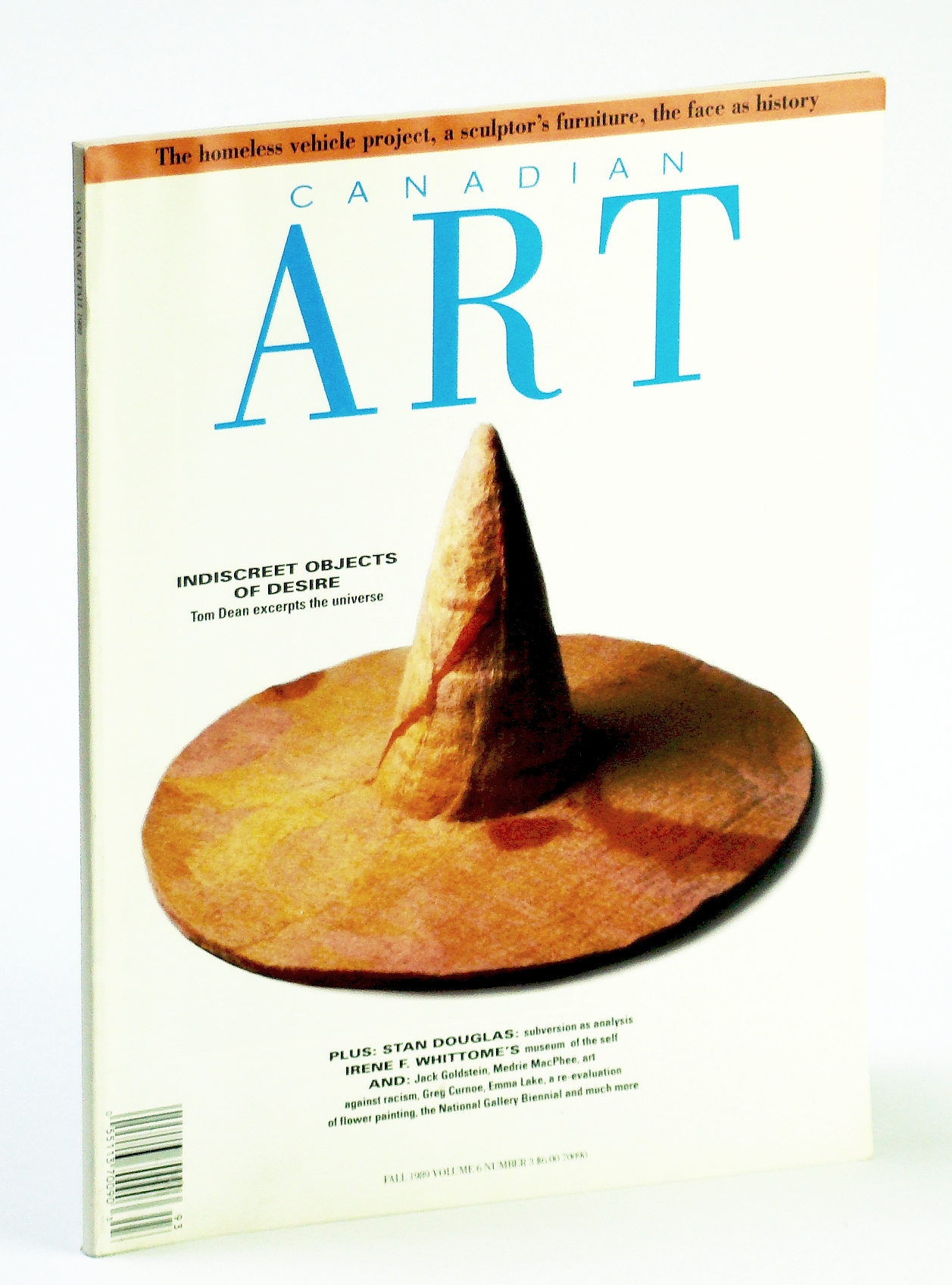 Canadian Art (Magazine), Fall 1989, Volume 6...