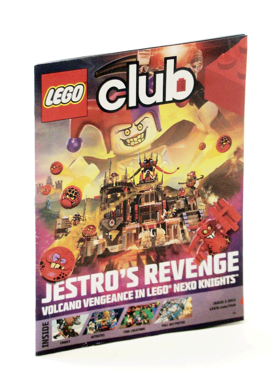 tablero modelo Fanático Lego Club Magazine, Issue #3, 2016 - Jestro's Revenge de Lego Staff: Fair  Single Issue Magazine (2016) First Edition | RareNonFiction, IOBA
