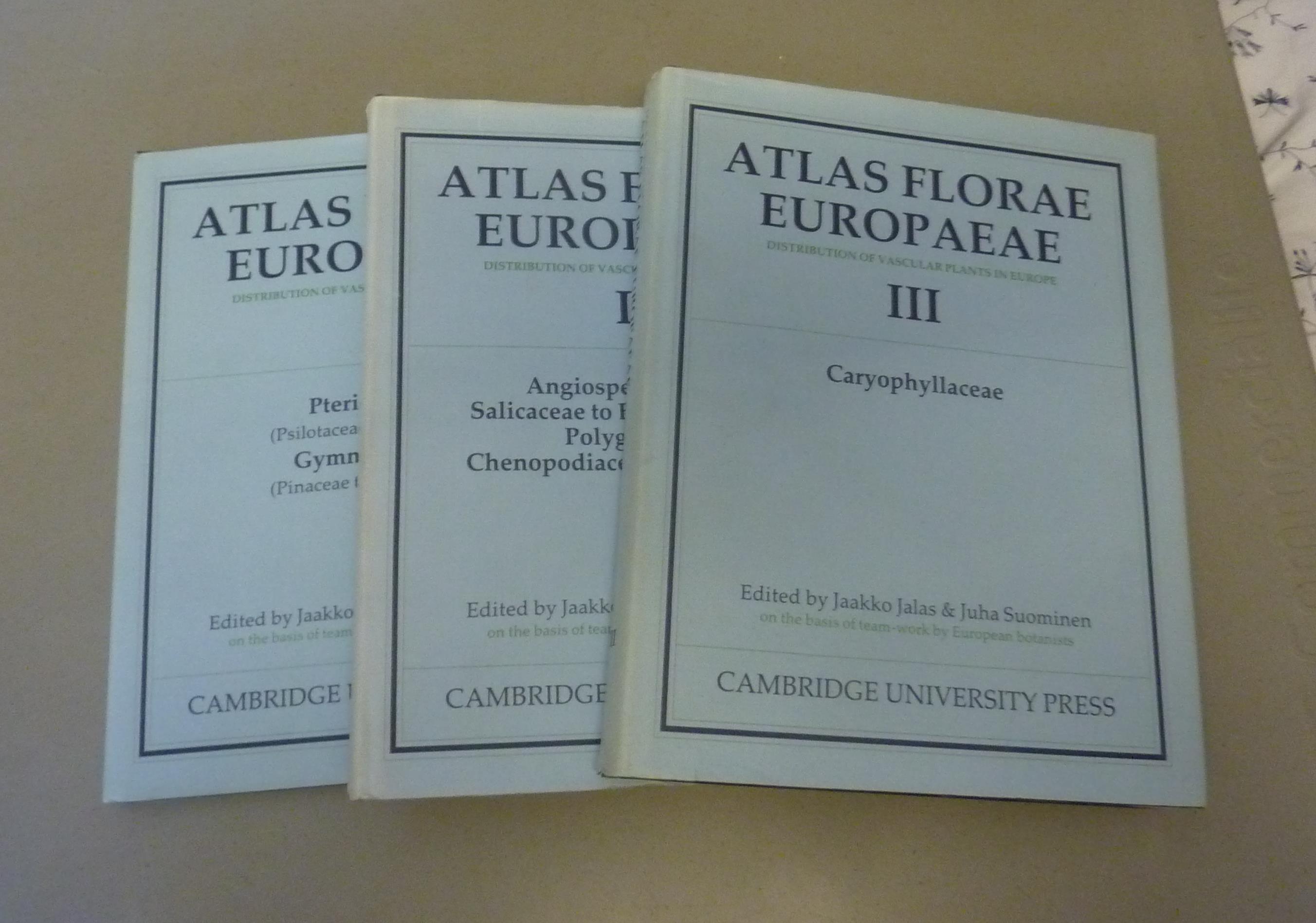Atlas Florae Europaeae: Distribution of Vascular Plants in Europe - Jalas, Jaakko & Suominen, Juha (eds)