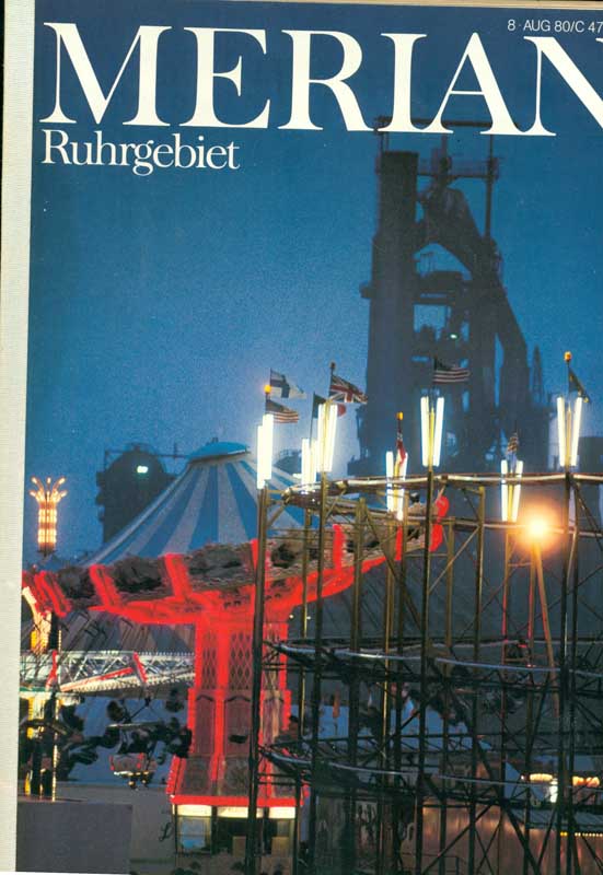 Merian. Ruhrgebiet. Heft Nr. 8/ August 1980.