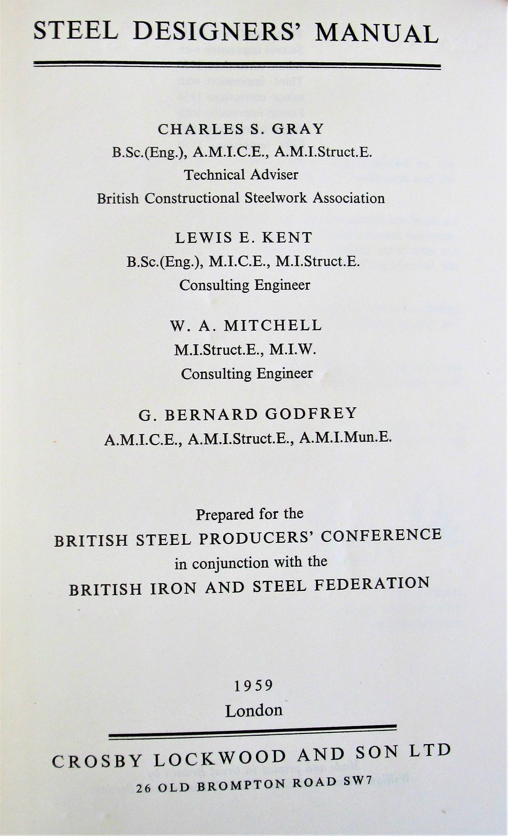 STEEL DESIGNERS MANUAL 8TH EDITION PDF FREE DOWNLOAD visual data 5