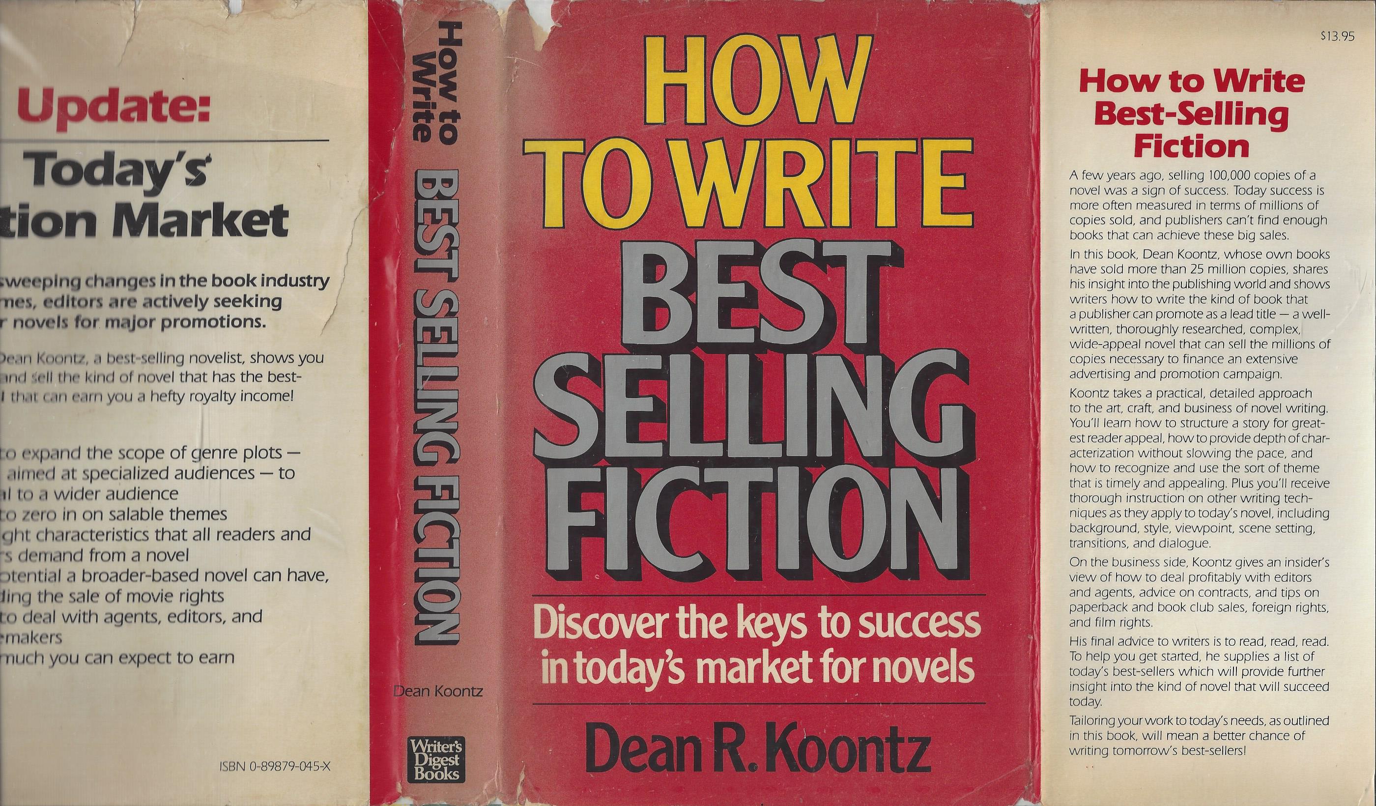 How To Write Best Selling Fiction - True 12st NO MARKINGS INSIDE w