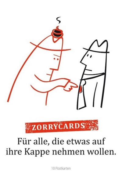 Zorrycards - Für alle, die etwas auf ihre Kappe nehmen wollen - Michael Schellberg, Moritz Freiherr Knigge