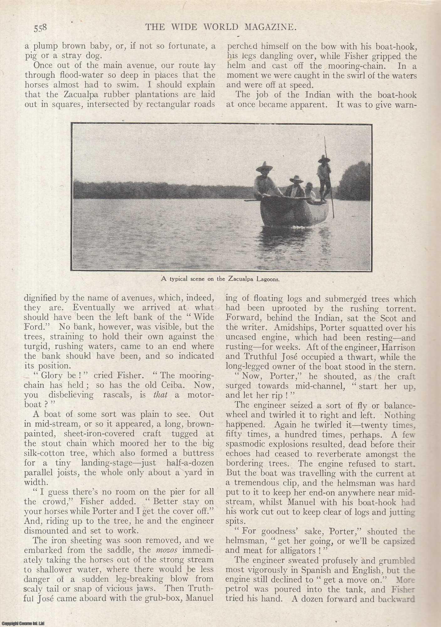 A Motor-Boat In Mexico : An Account Of An Adventurous Trip Through.