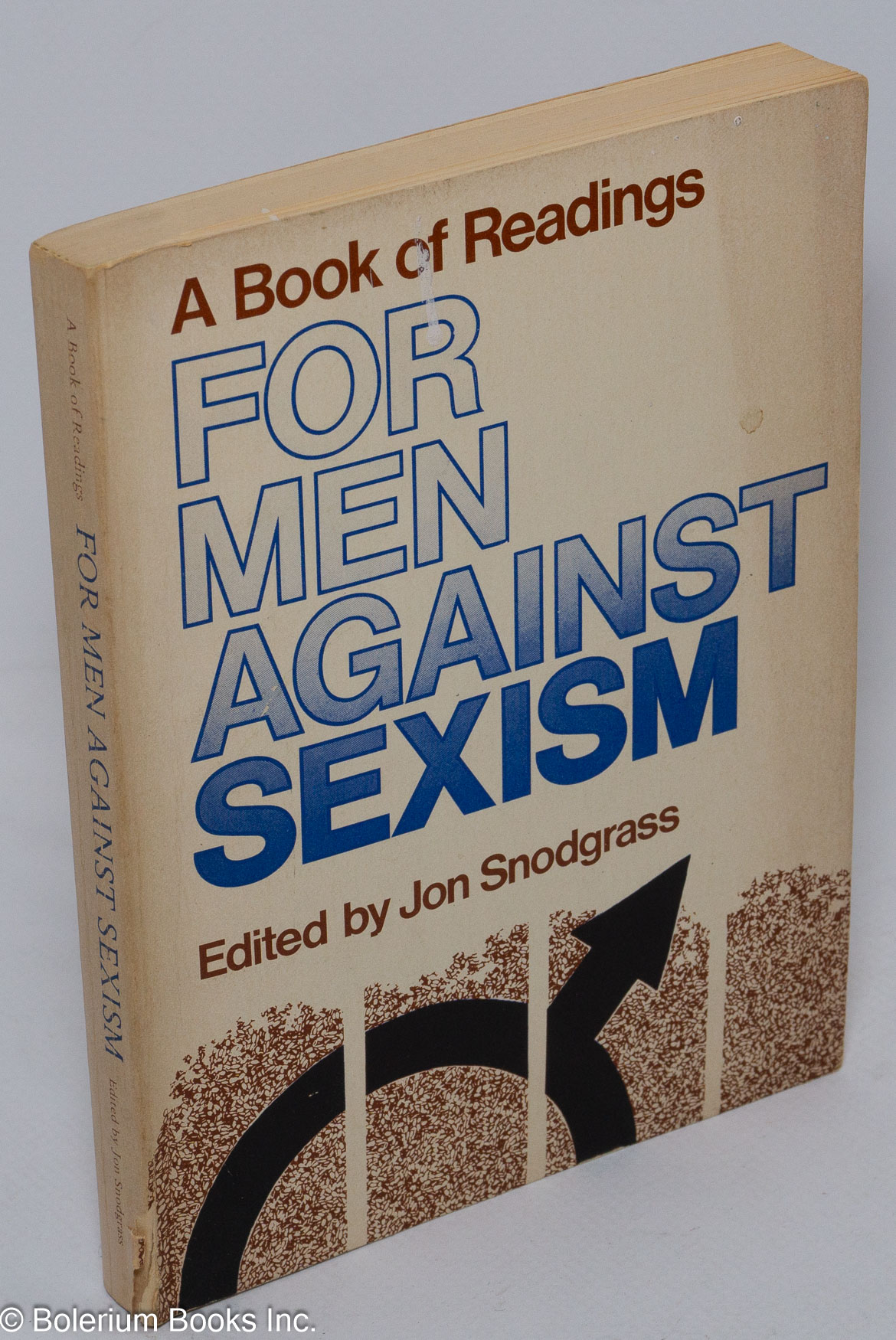 A book of readings for Men Against Sexism - Snodgrass, Jon