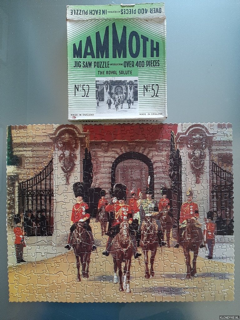 Mammoth Jig-Saw Puzzle No. 52: The Royal Salute Various [Good] [Softcover]