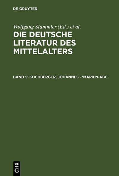 Kochberger, Johannes - 'Marien-ABC' - Gundolf Keil
