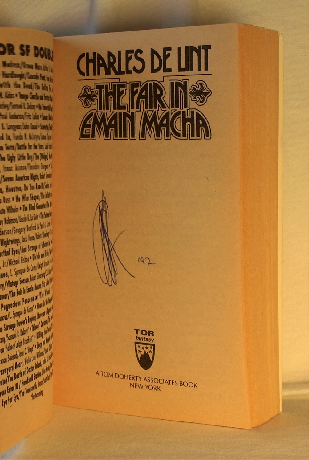 The Fair in Emain Macha Tor Science Fiction Doubles, No 19 Ill Met in Lankhmar 