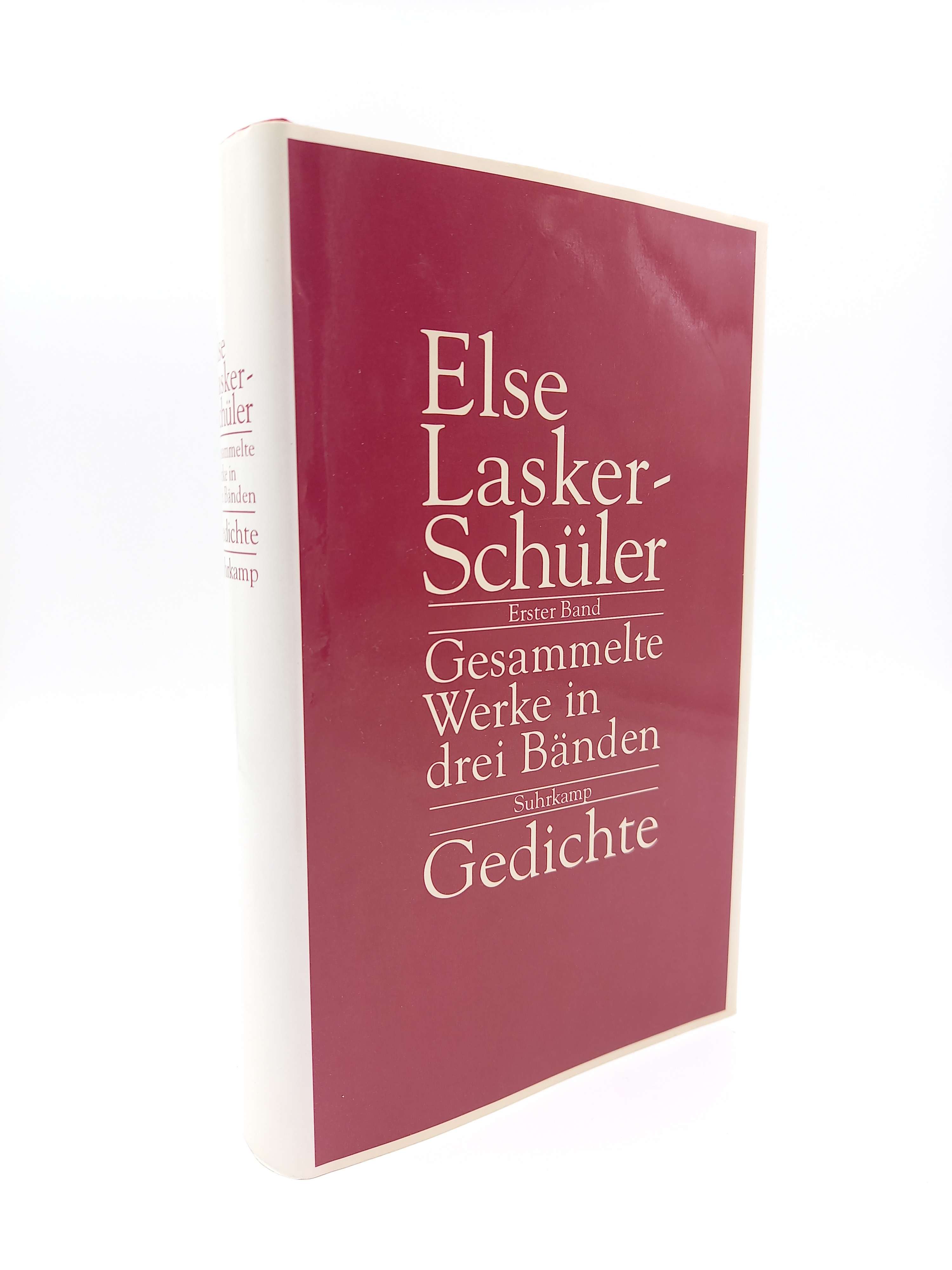 Gedichte 1902-1943. (Gesammelte Werke in drei Bänden, Band 1). Herausgegeben von Friedhelm Kemp - Lasker-Schüler, Else