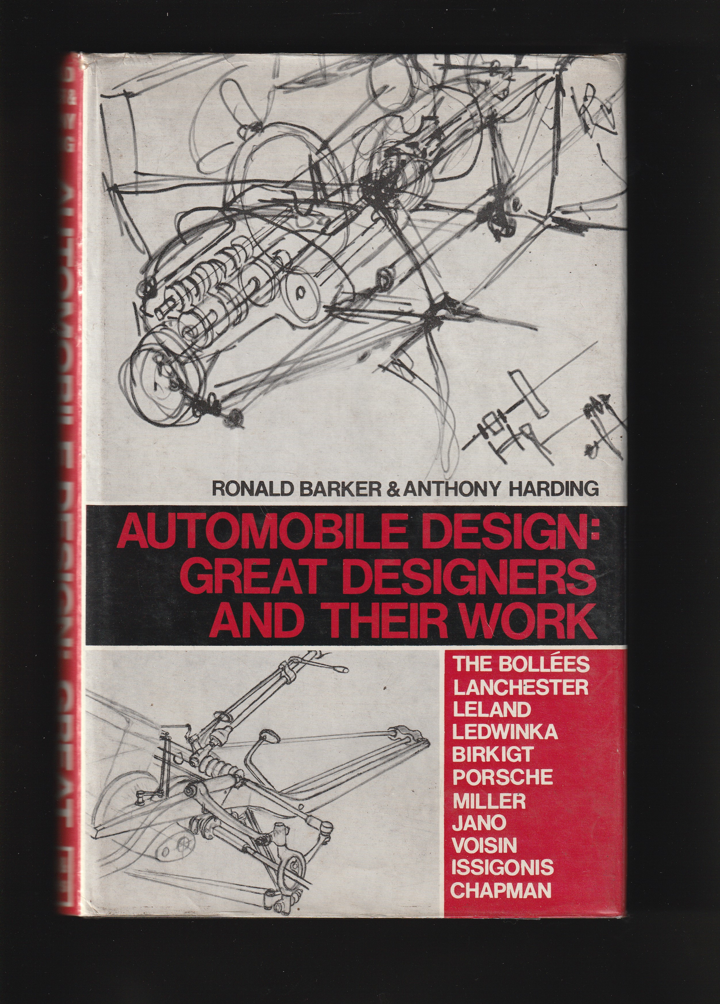 AUTOMOBILE DESIGN: Great Designers and Their Work - BARKER, Ronald and Anthany HARDING (Edited by)