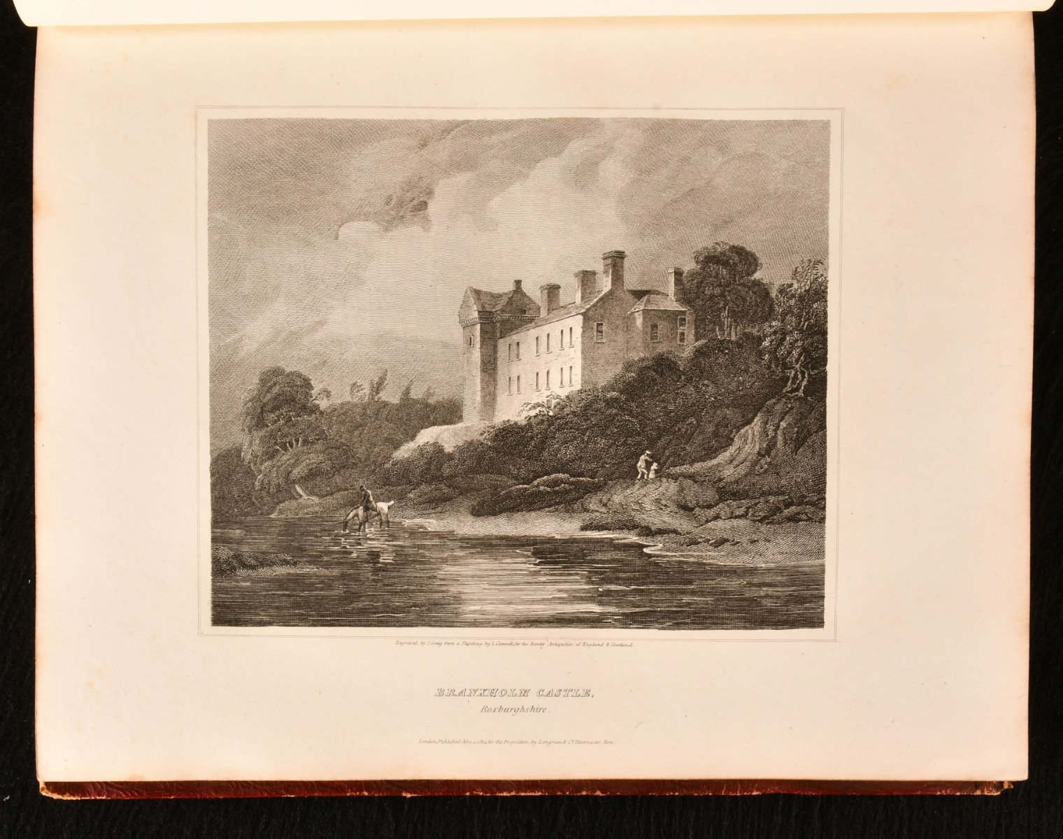 1814-7 2vols Walter Scott Border Antiquities of England and Scotland 1st Illus 