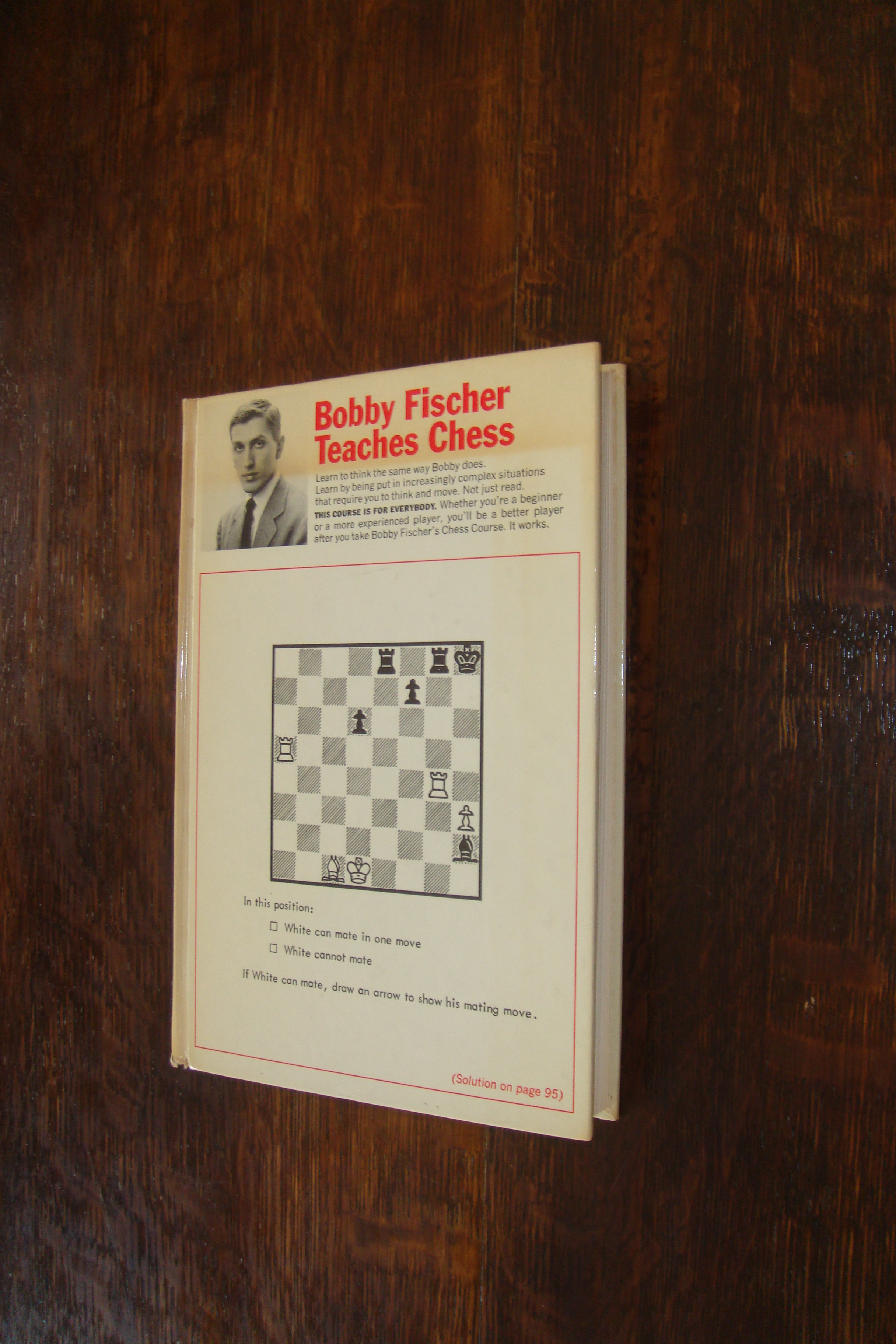 fischer bobby - teaches chess - AbeBooks