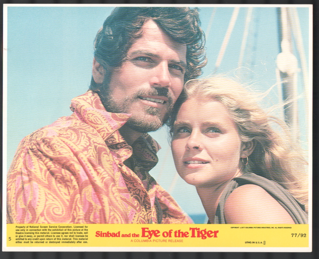 Sinbad and the Eye of the Tiger 8x10 Color Movie Still Taryn Power Patrick  Wayne: (1977) Photograph | DTA Collectibles