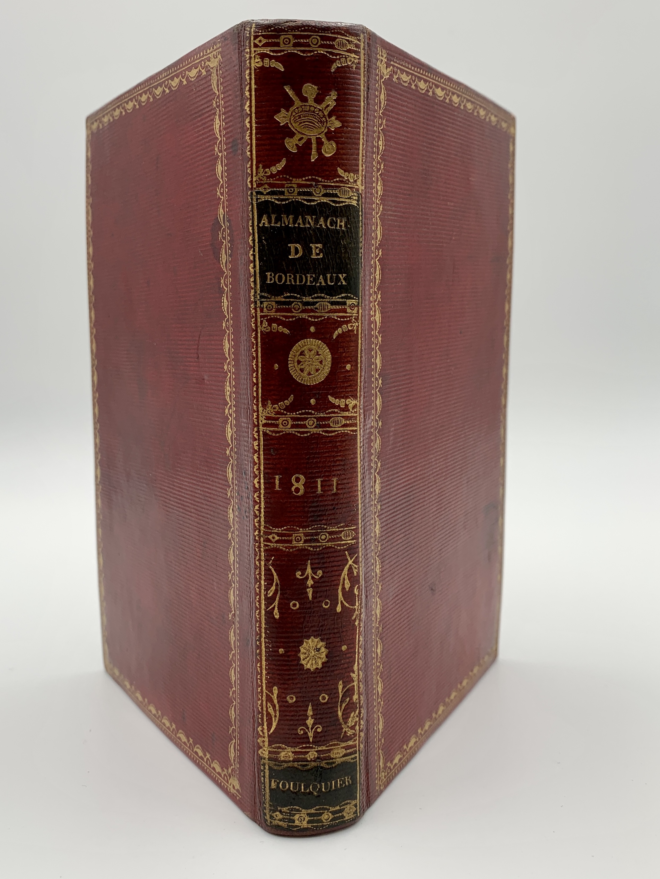 Almanach général, civil, militaire, commercial et maritime de la sénatorerie de Bordeaux pour l'année commune 1811 FOULQUIER [ ] [Couverture rigide]