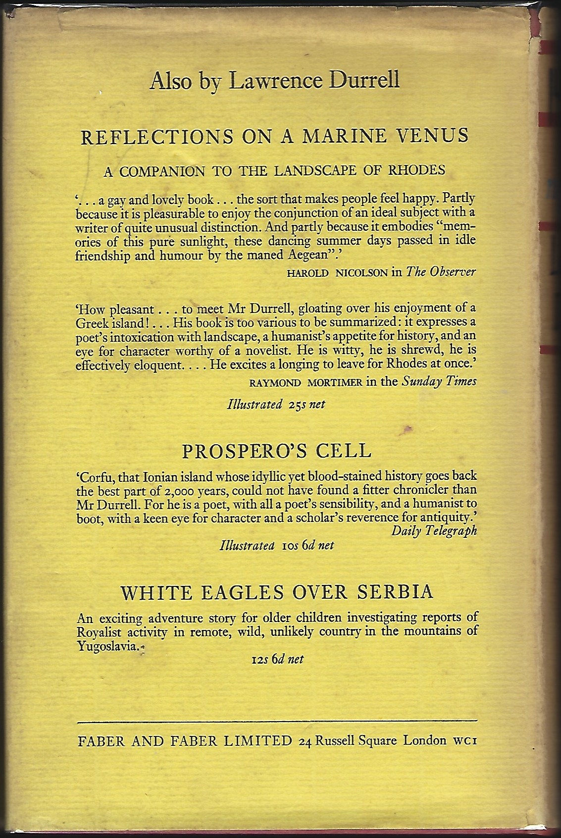 Justine by Durrell, Lawrence Very Good Plus Hard Cover in Dust Jacket
