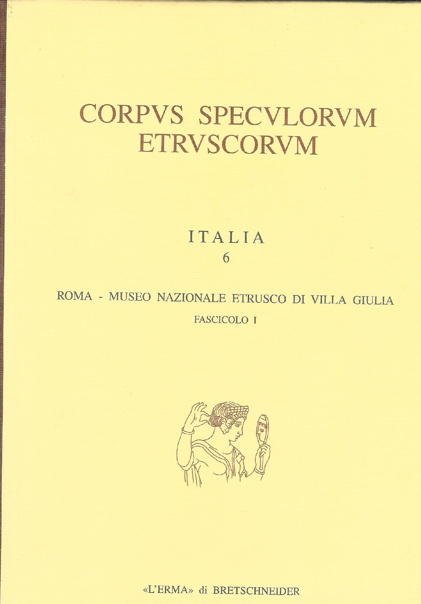 Corpus Speculorum Etruscorum - Maria Paola Baglione e Fernando Gilotta