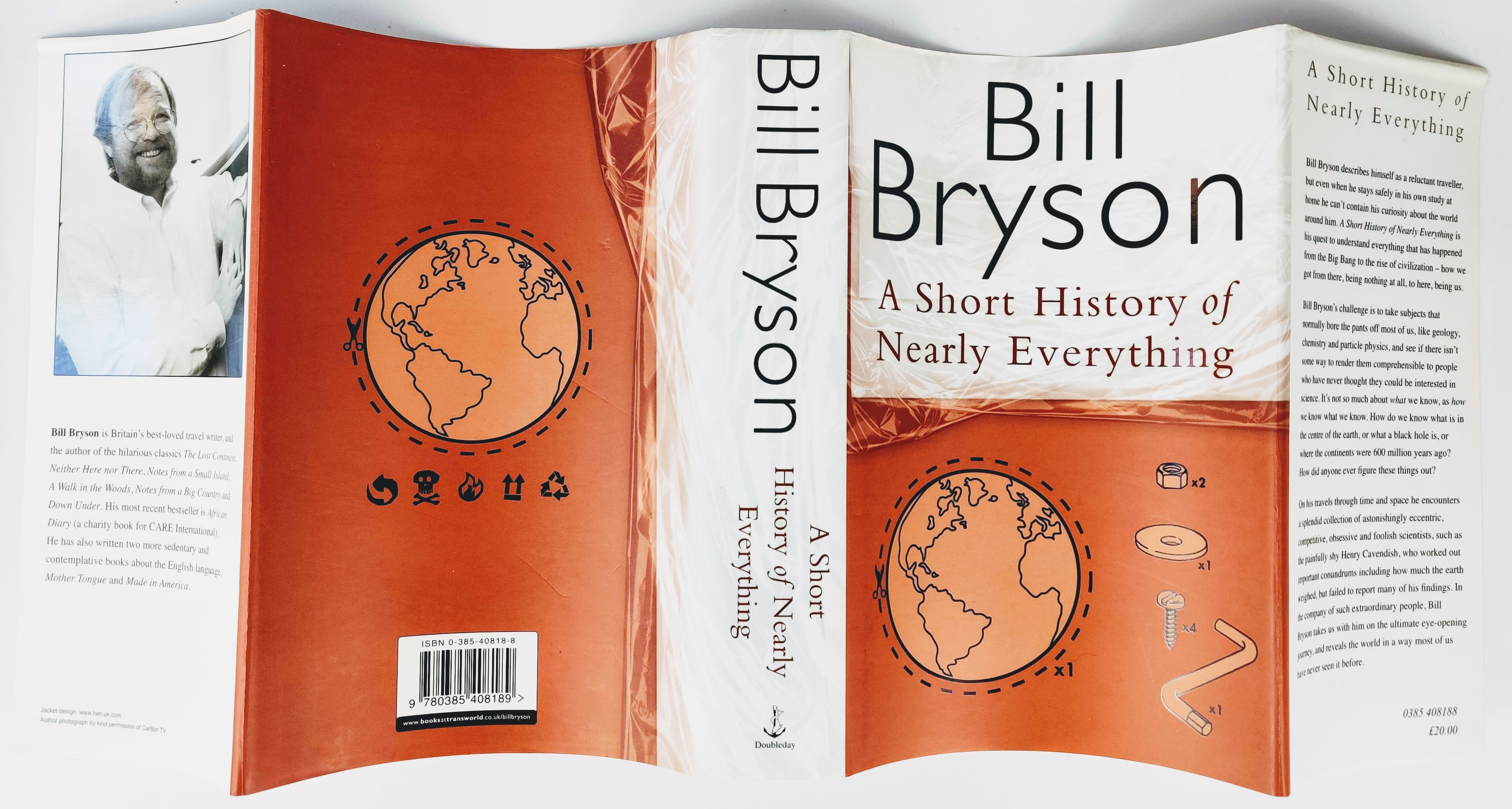 A Short History of Nearly Everything by Bryson, Bill Fine Hardcover (2003) 1st Edition, Signed