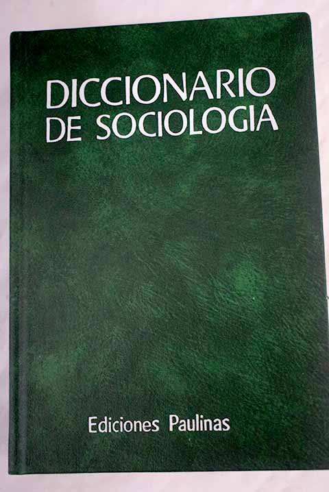 Diccionario de sociología