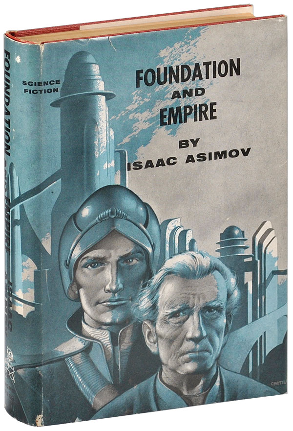 FOUNDATION AND EMPIRE INSCRIBED TO DAVID G. HARTWELL by Asimov, Isaac