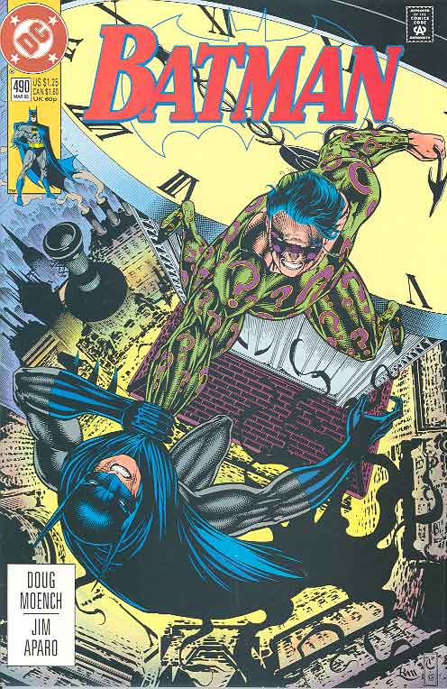 Batman #490 ( 1940 Series ): (1993) Direct Edition; First Printing. Comic |  Cider Creek Books