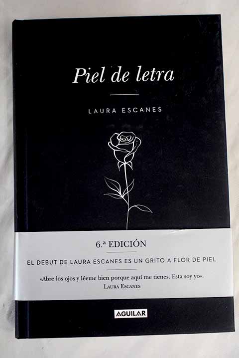 Piel de letra - Escanes, Laura