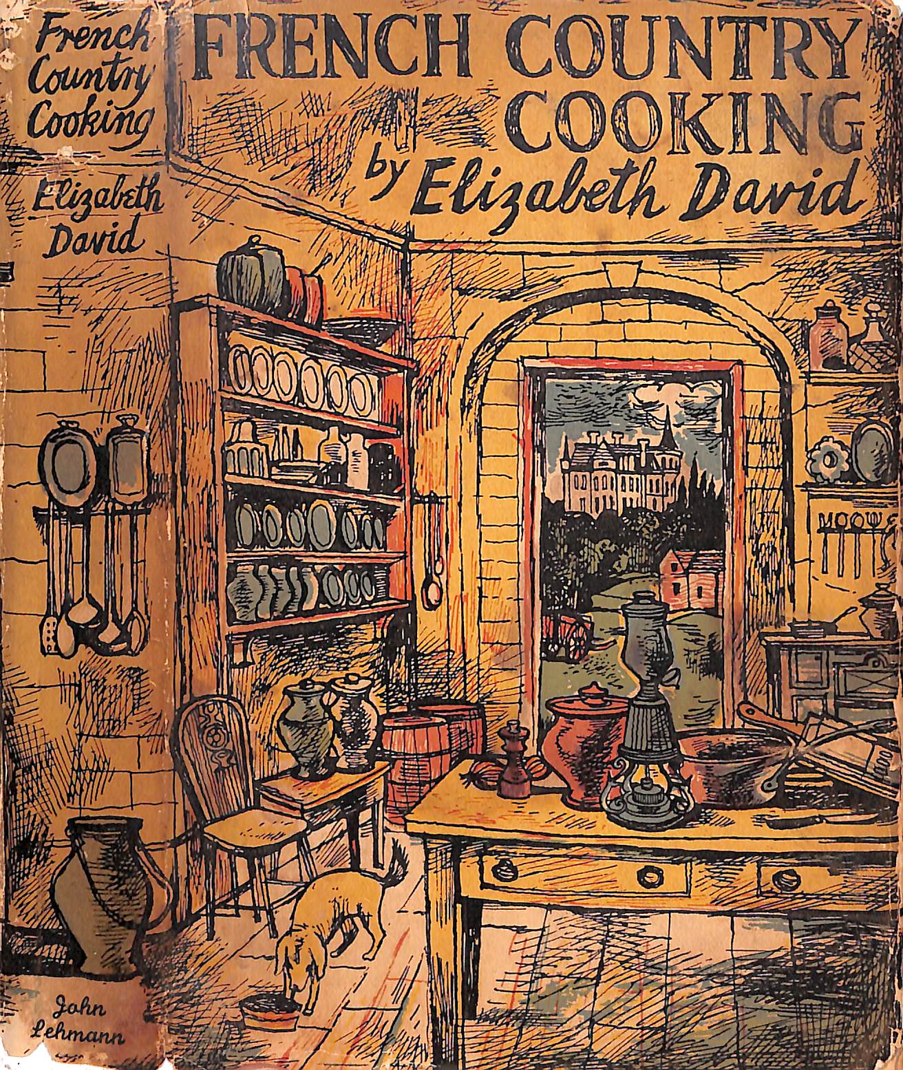 French Country Cooking par DAVID, Elizabeth Good Hardcover (1954) 5th