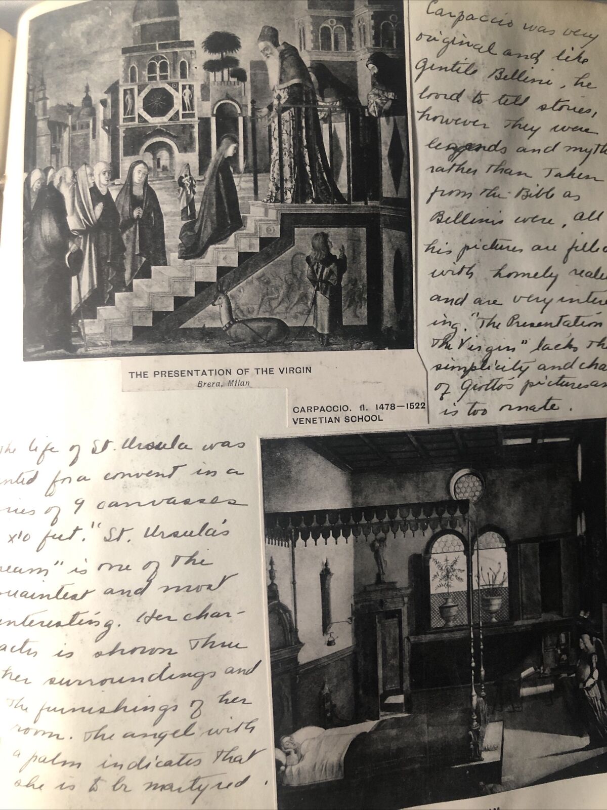 Student School Project -1890s by STUDY OF ART HISTORY NOTEBOOK ...