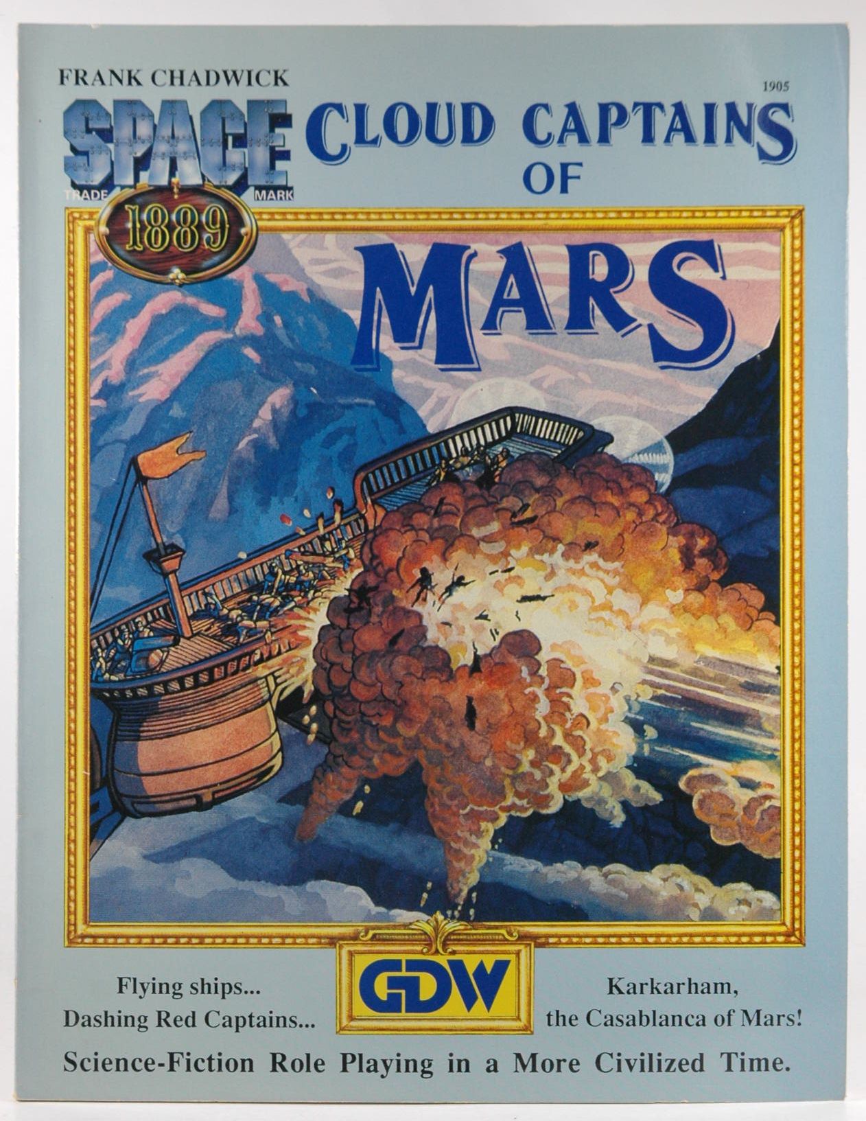 Title: Cloud Captains of Mars Space 1889