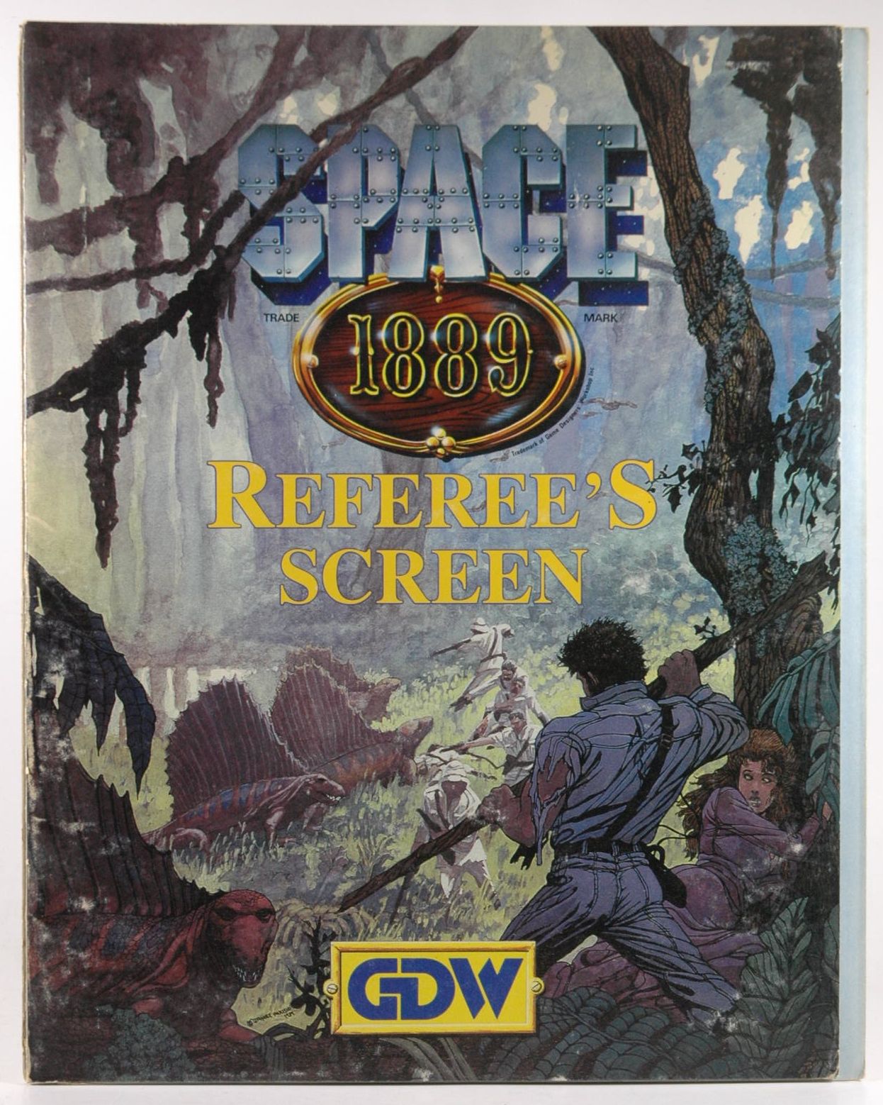 Referee's Screen (Space 1889 Sci-Fi Roleplaying) - GDW Staff