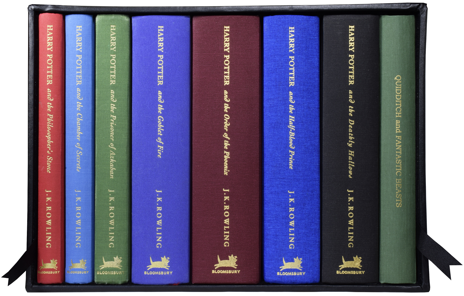 Lugar de nacimiento Disfraces idiota Harry Potter Series, Complete Deluxe Set, each with added colour  illustration. Being: The Philosopher's Stone; The Chamber of Secrets; The  Prisoner of Azkaban; The Goblet of Fire; The Order of The Phoenix;