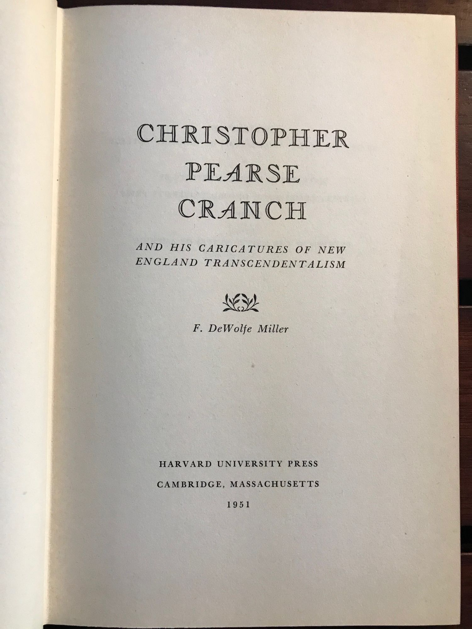 Christopher Pearse Cranch and his caricatures of New England ...