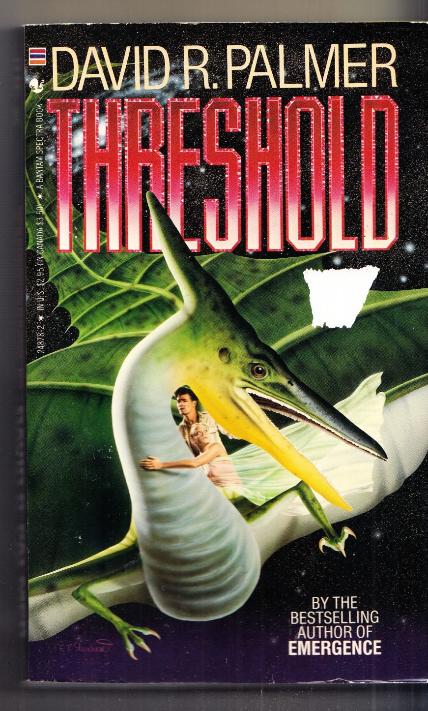 Threshold by Palmer, David R. (Author): Fair Mass Market Paperback ...
