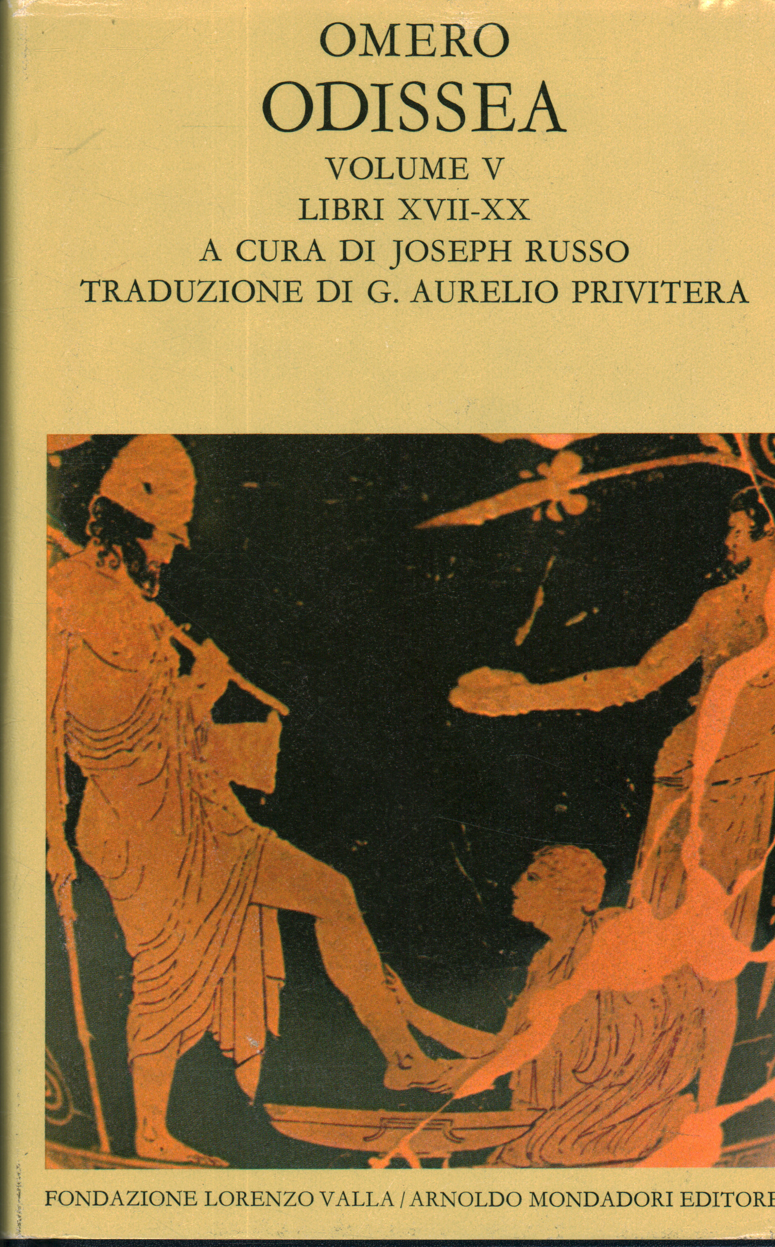 Odissea. Volume V (libri XVII-XX) - Omero
