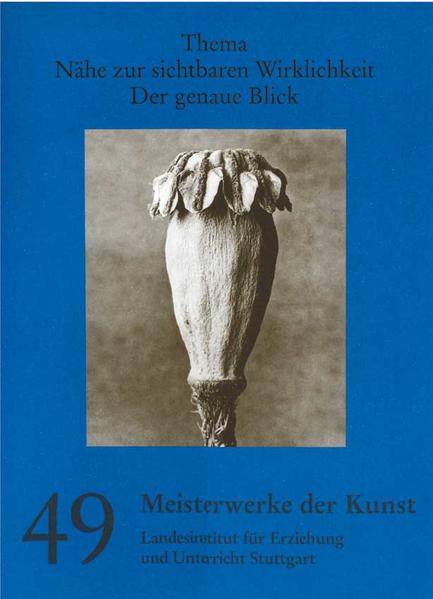 Meisterwerke der Kunst / Kunstmappe - Nähe zur sichtbaren Wirklichkeit. Der genaue Blick - Landesinstitut f. Erziehung u. Unterricht, Stgt und BW Landesinstitut f. Erziehung u. Unterricht Stuttgart mit Unterstützung d. Kultusministeriums