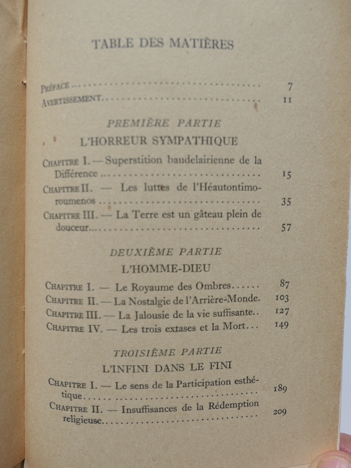 Baudelaire By Georges Blin Preface De Jacques Crepet 1939 Librairie Christian Chaboud