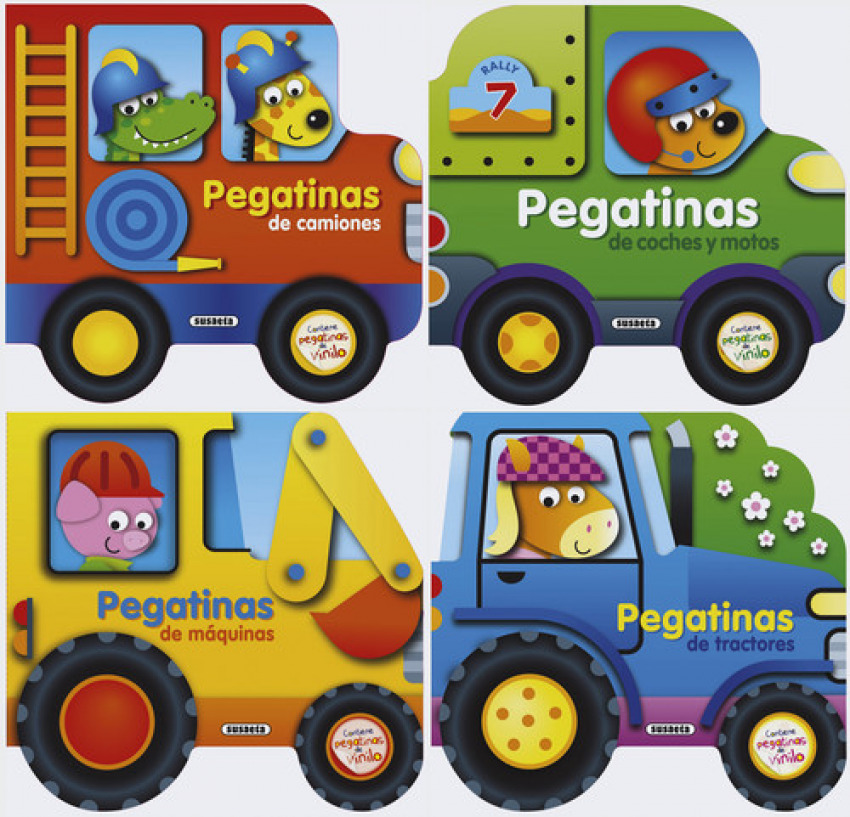 Construye vehiculos con pegatinas de vinilo - Busquets, Jordi